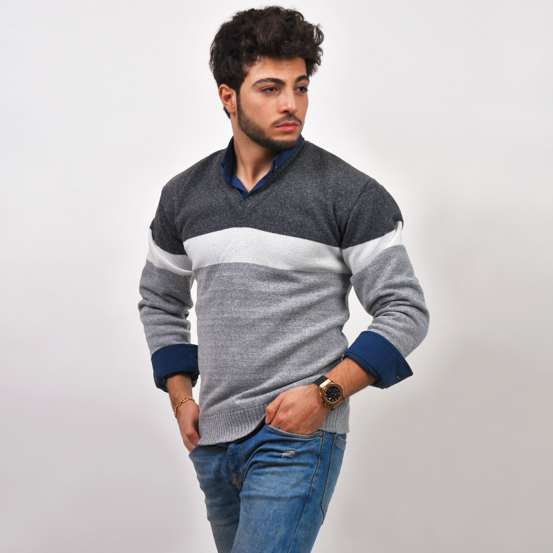 پلیور بافت مردانه مدلKarla