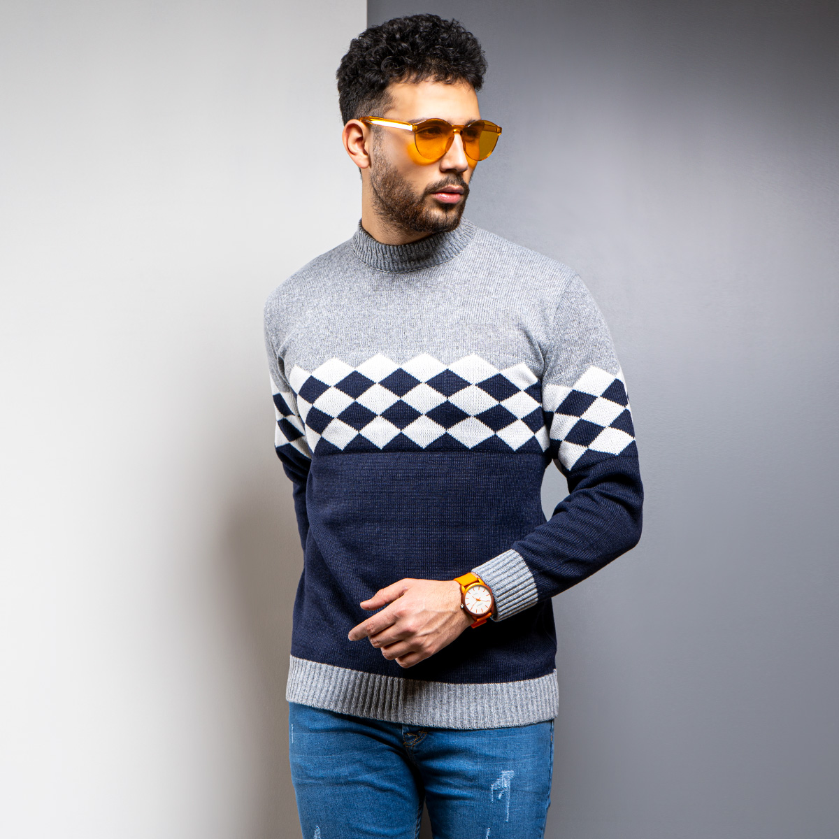 پلیوربافت مردانه مدلArshim