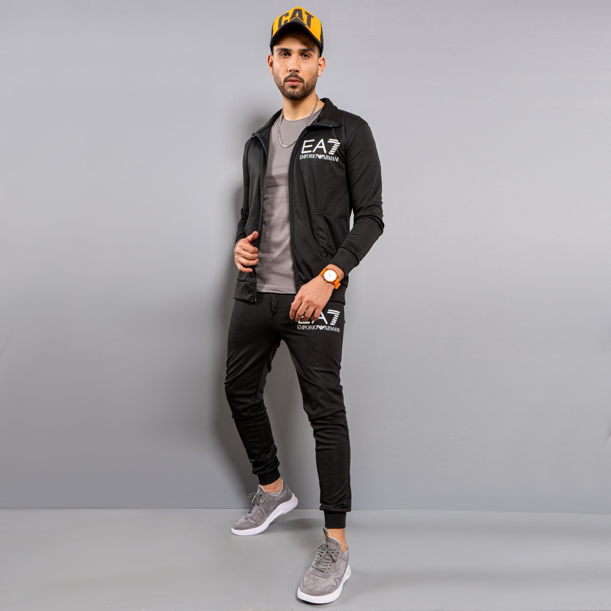 ست سوئیشرت شلوارمردانه EA7 مدل khavin