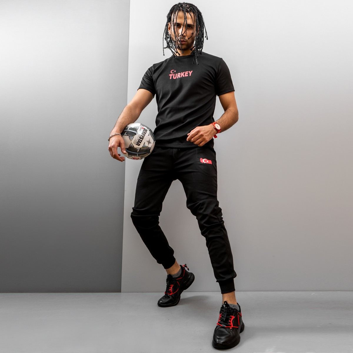 ست تیشرت شلوار Turkey مردانه مدل Kazin