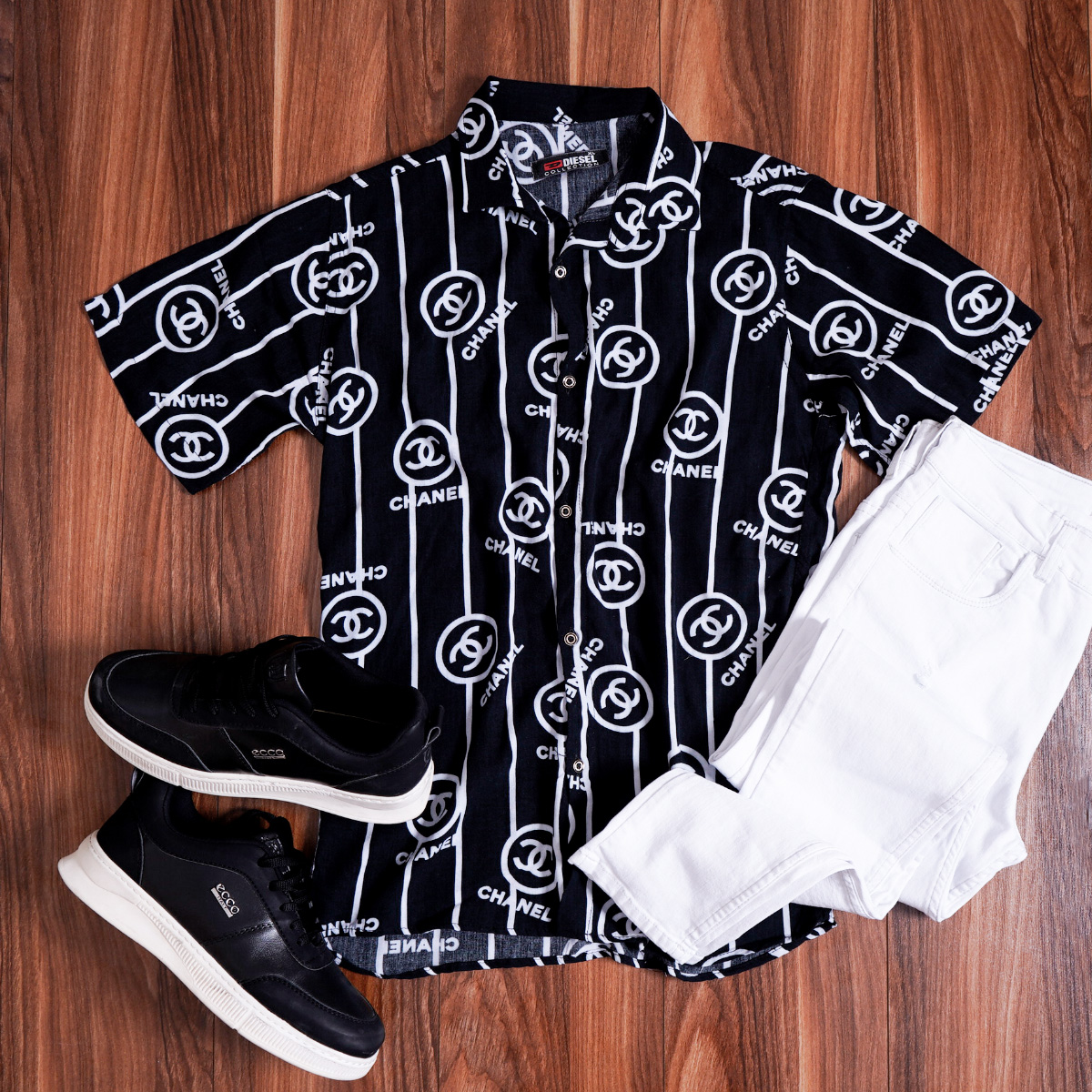 پیراهن هاوایی مردانه مدل marco