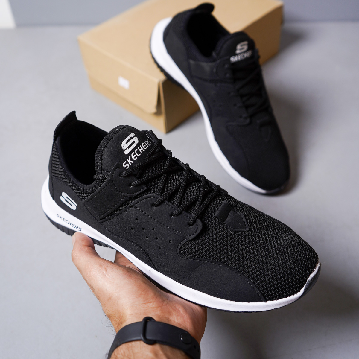 کفش مردانه SKECHERS مدل MIRAKEL رنگ مشکی