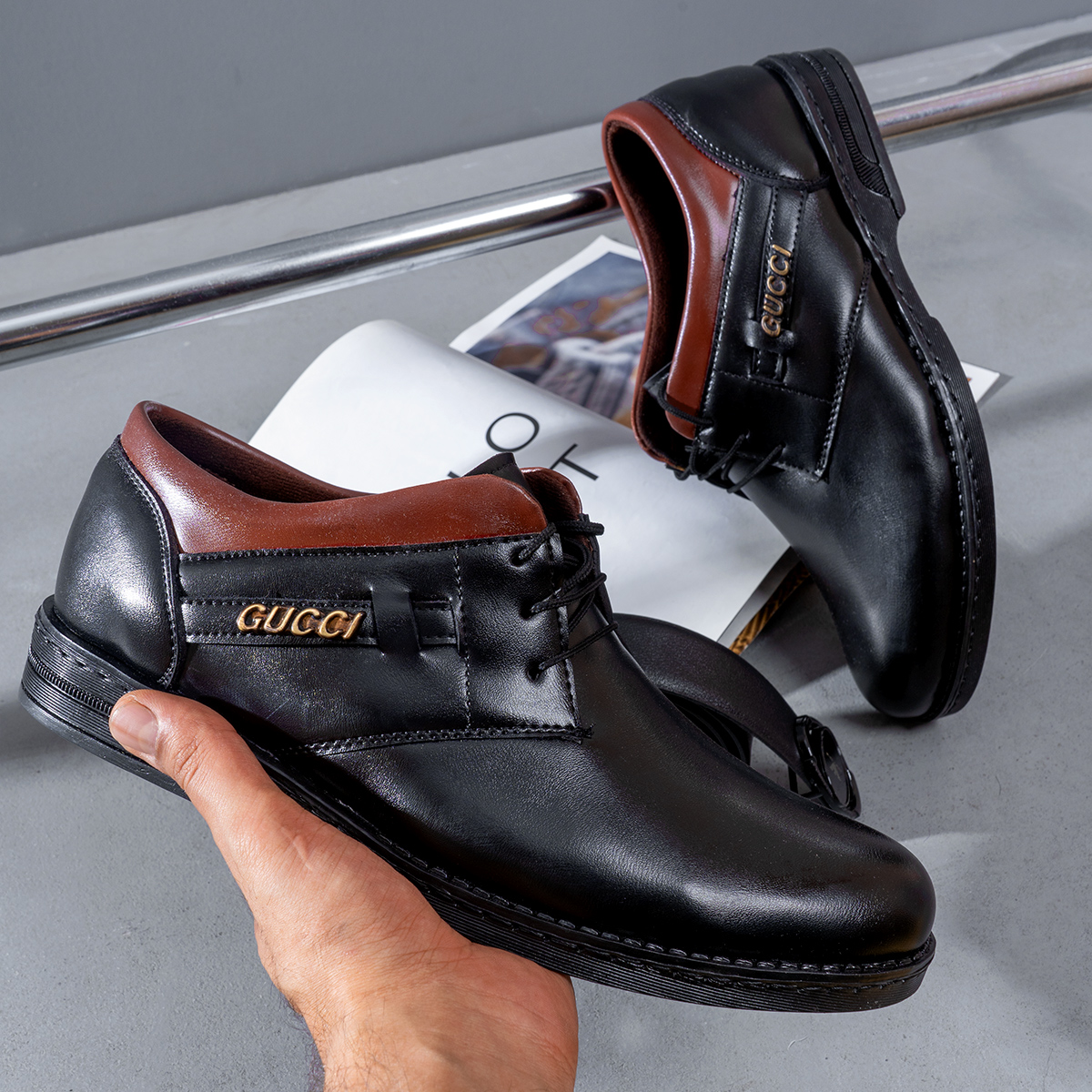 کفش مردانه gucci مدل Fenil