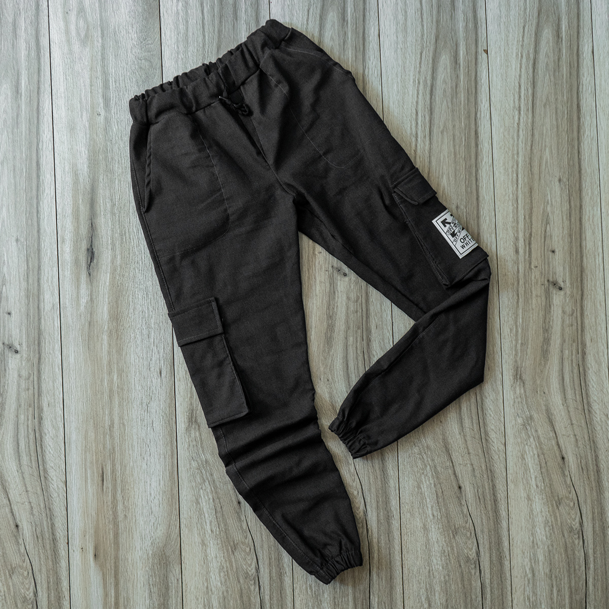 شلوار اسلش مردانه ذغالي مدل Karna