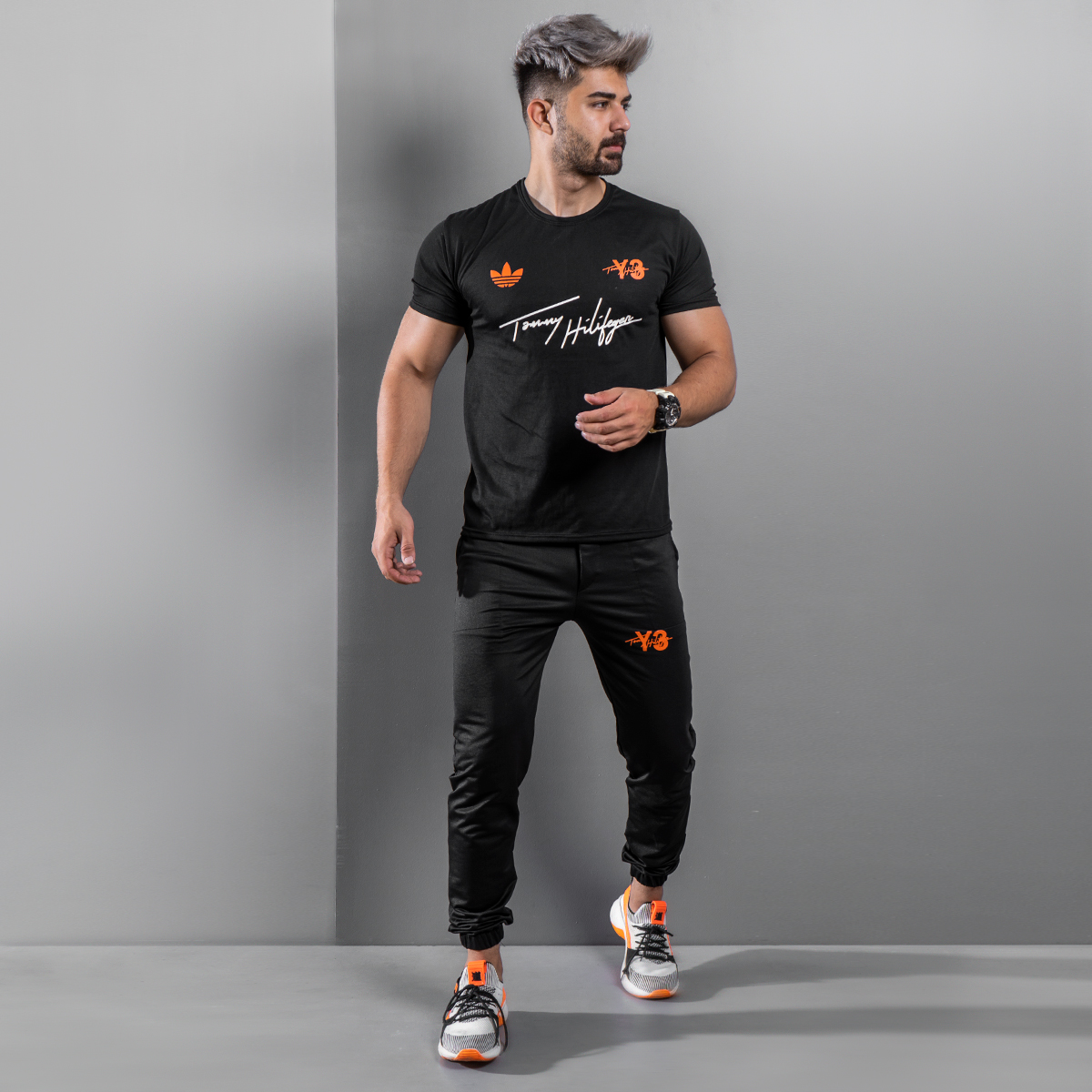 ست تیشرت شلوار Adidas -Y3 مردانه مدل Dipali