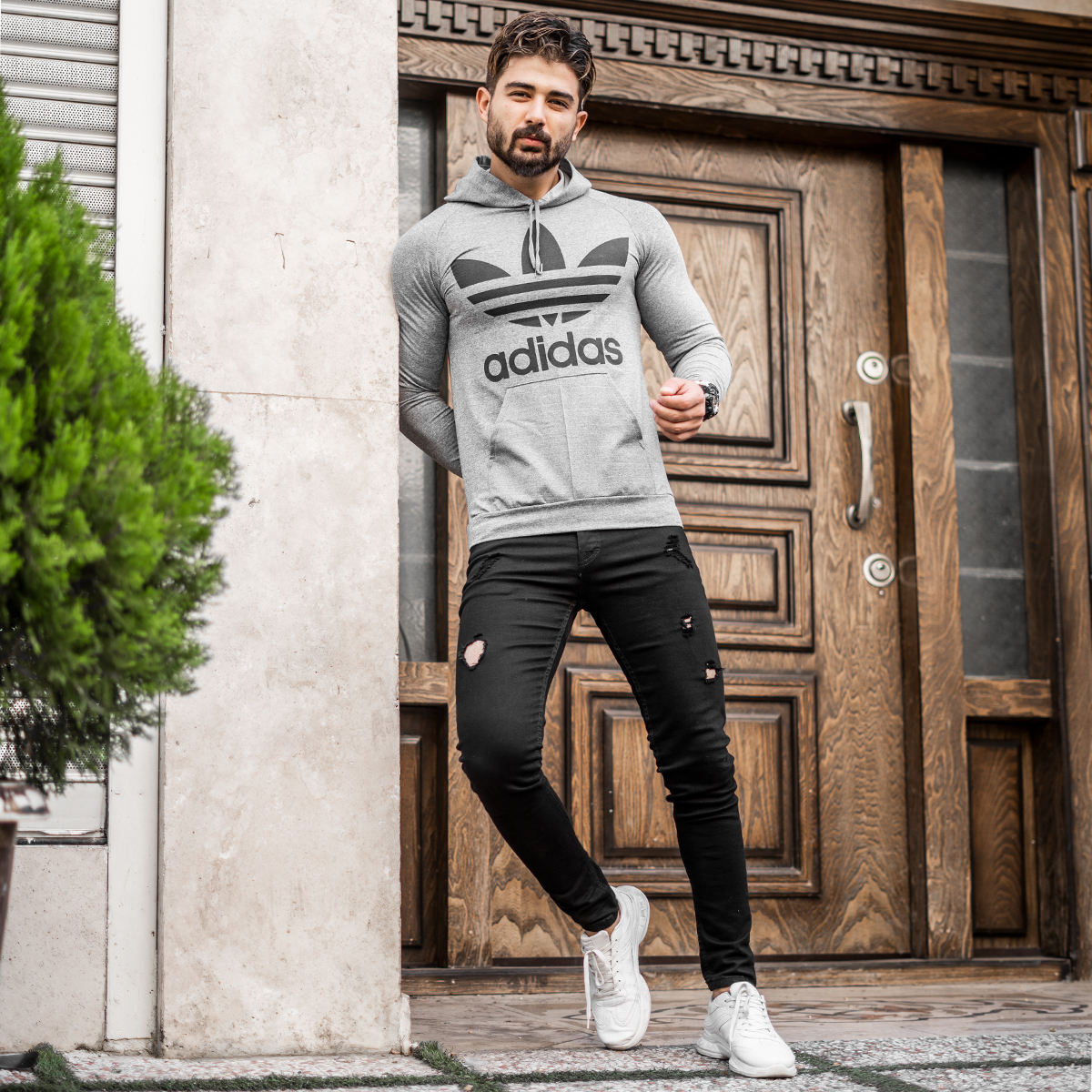 هودی Adidas مردانه مدل Marino