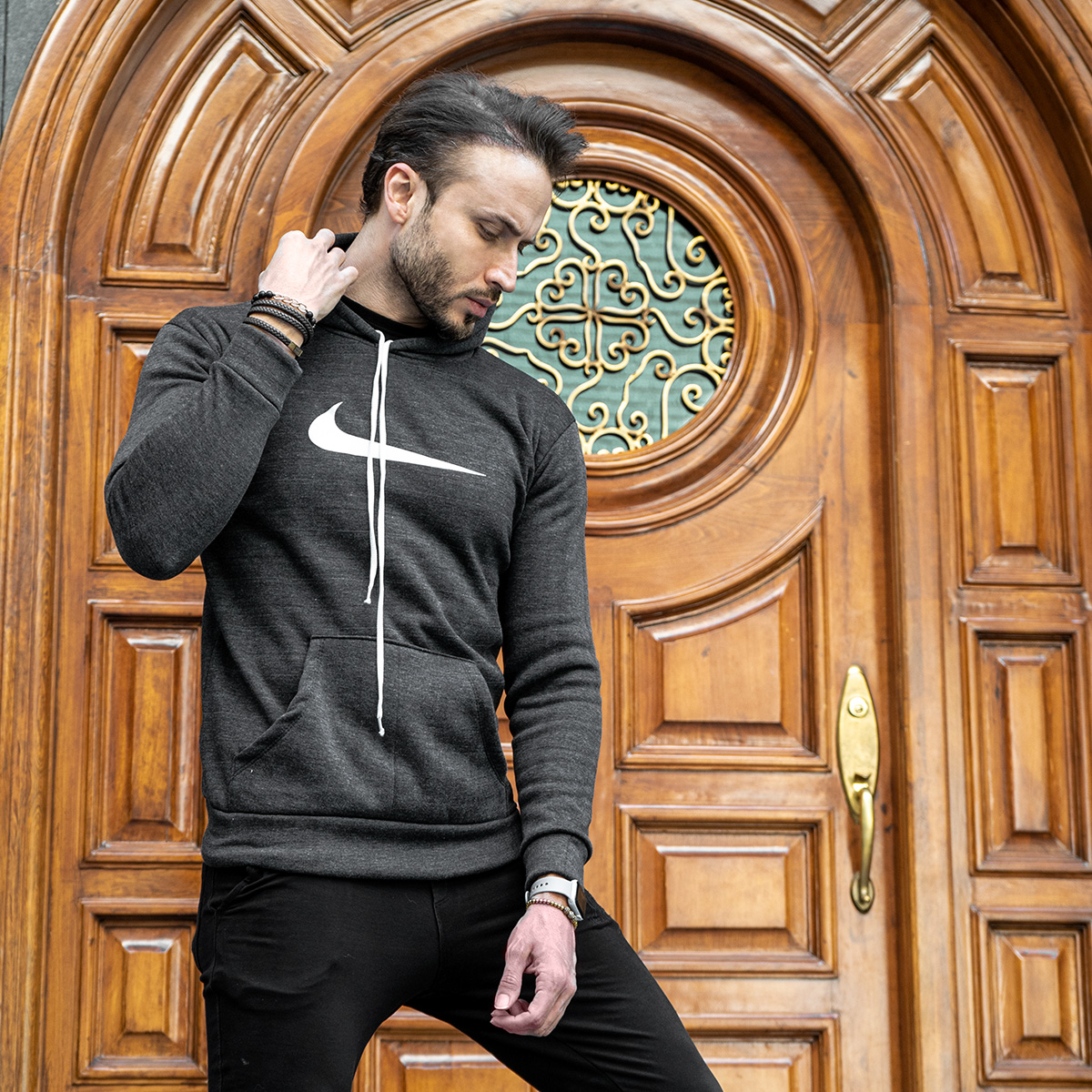 هودی کلاه دار نایک مردانه مدل Honam