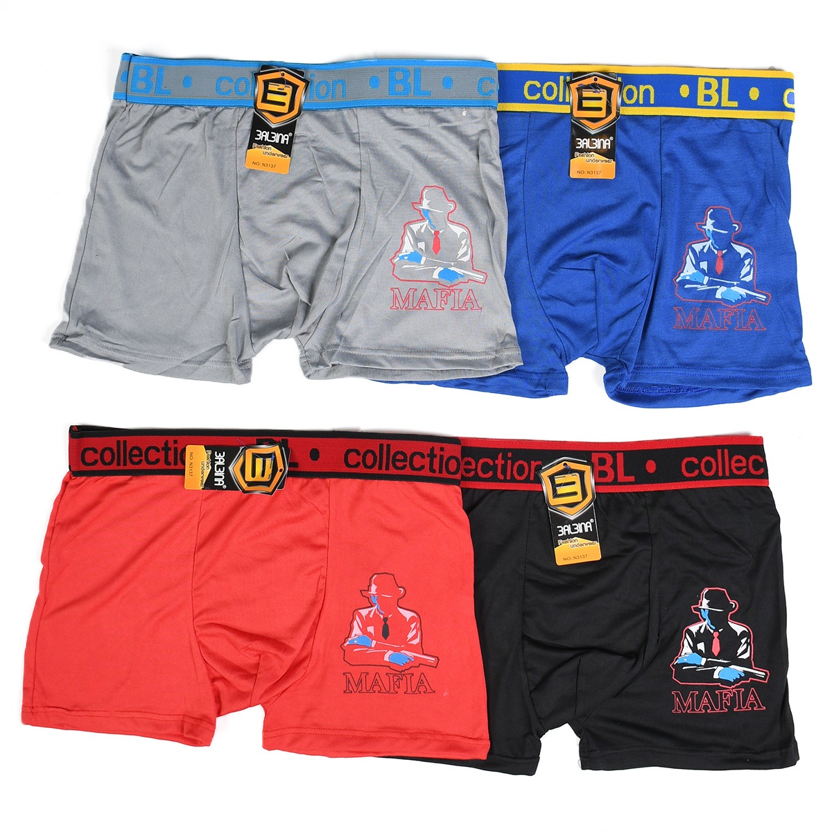 شورت نیم پا Mafiaمدل۳۱۳۷(T)