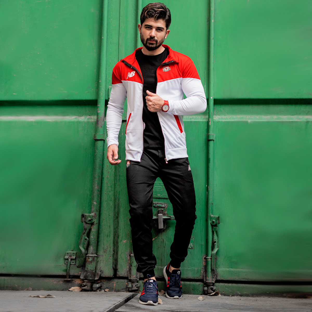 ست سوییشرت شلوار لیورپول مردانه مدلNiban