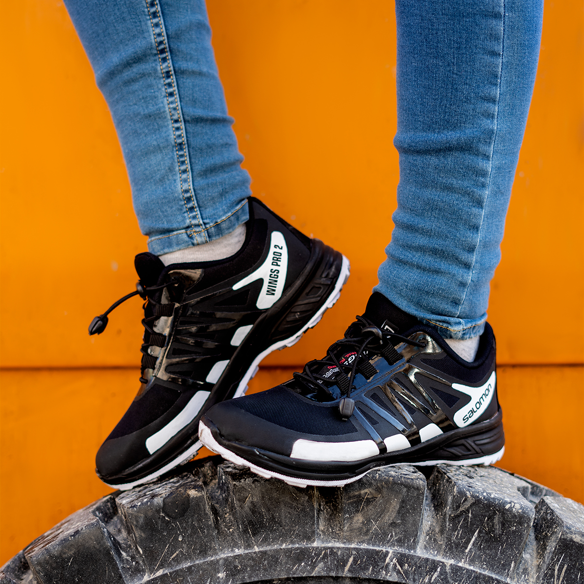 کفش ورزشی مردانه مشکی مدل Shadan