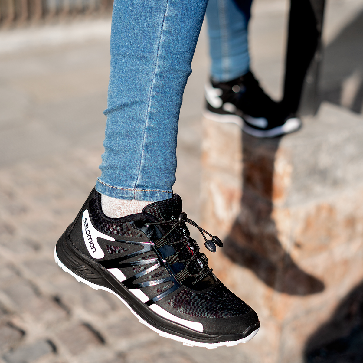 کفش ورزشی مردانه مشکی مدل Shadan