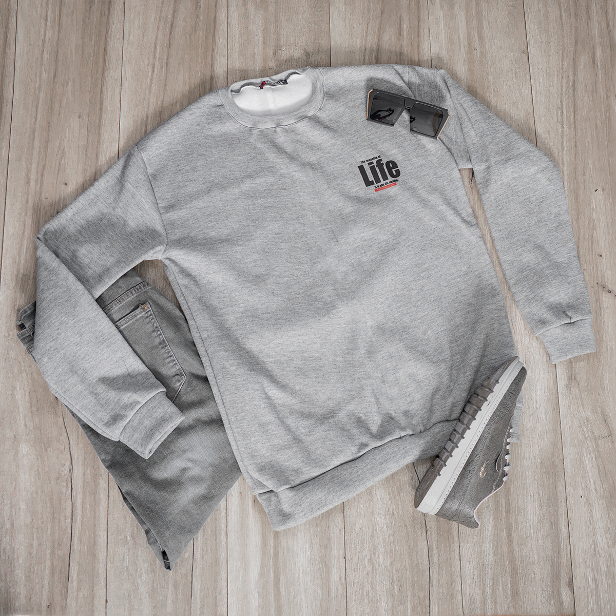 دورس مردانه طوسی مدل Life