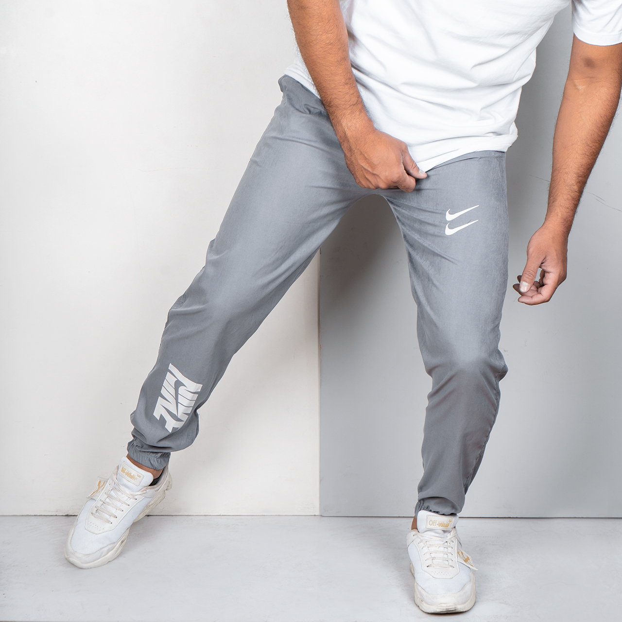 شلوار اسلش Nike مردانه طوسی مدلTava