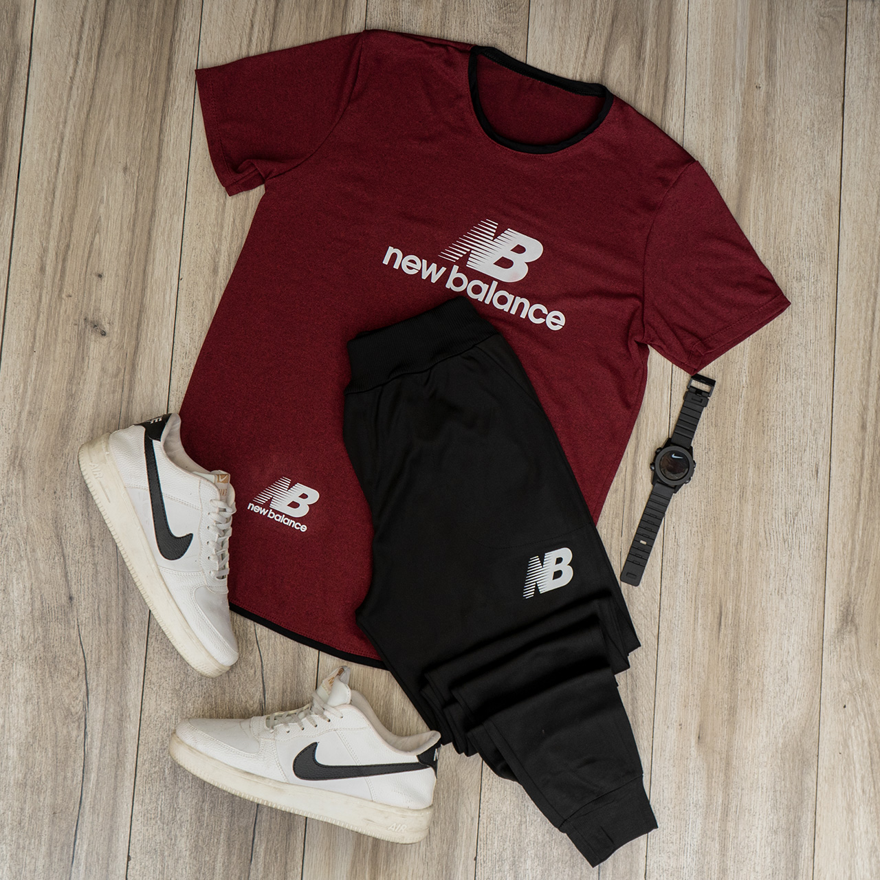 ست تیشرت شلوار بالنسیاگا مردانه مدلNb730