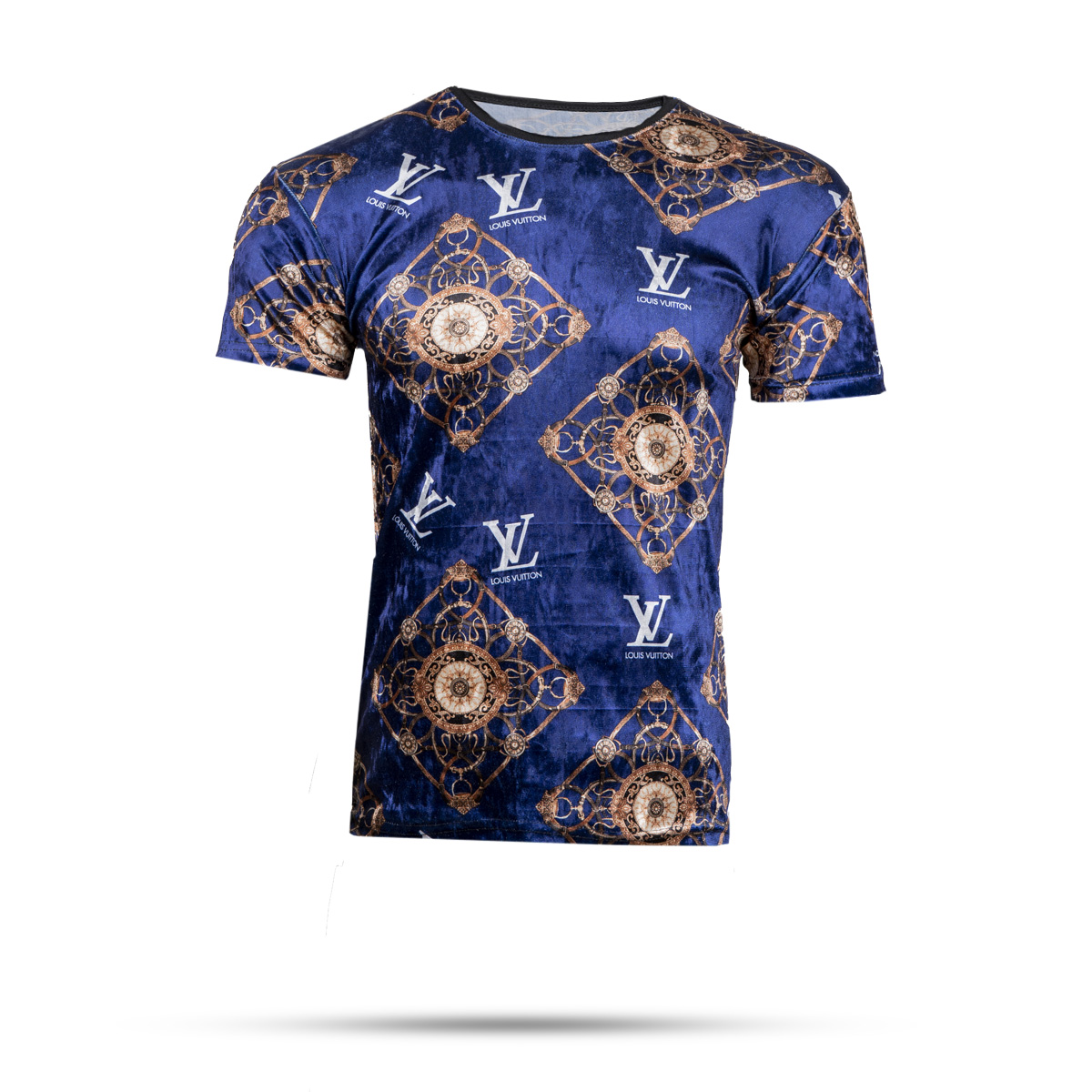 تیشرت مخملLV مردانه مدل Karpi