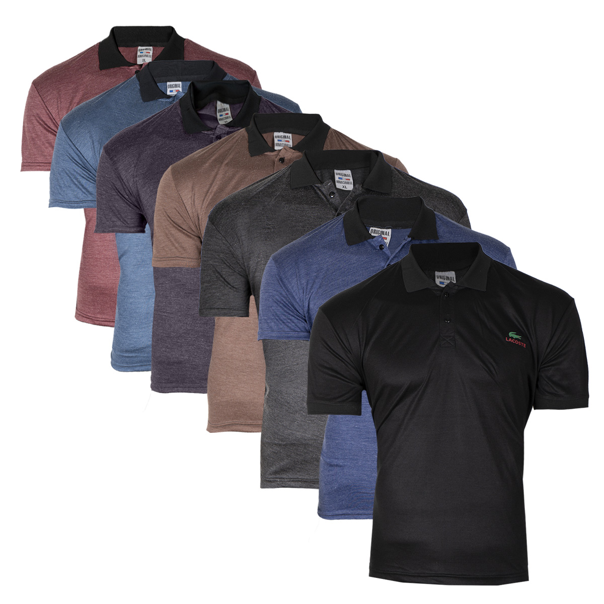 تیشرت مردانه ( مارک رندوم )ذغالی مدل kapi