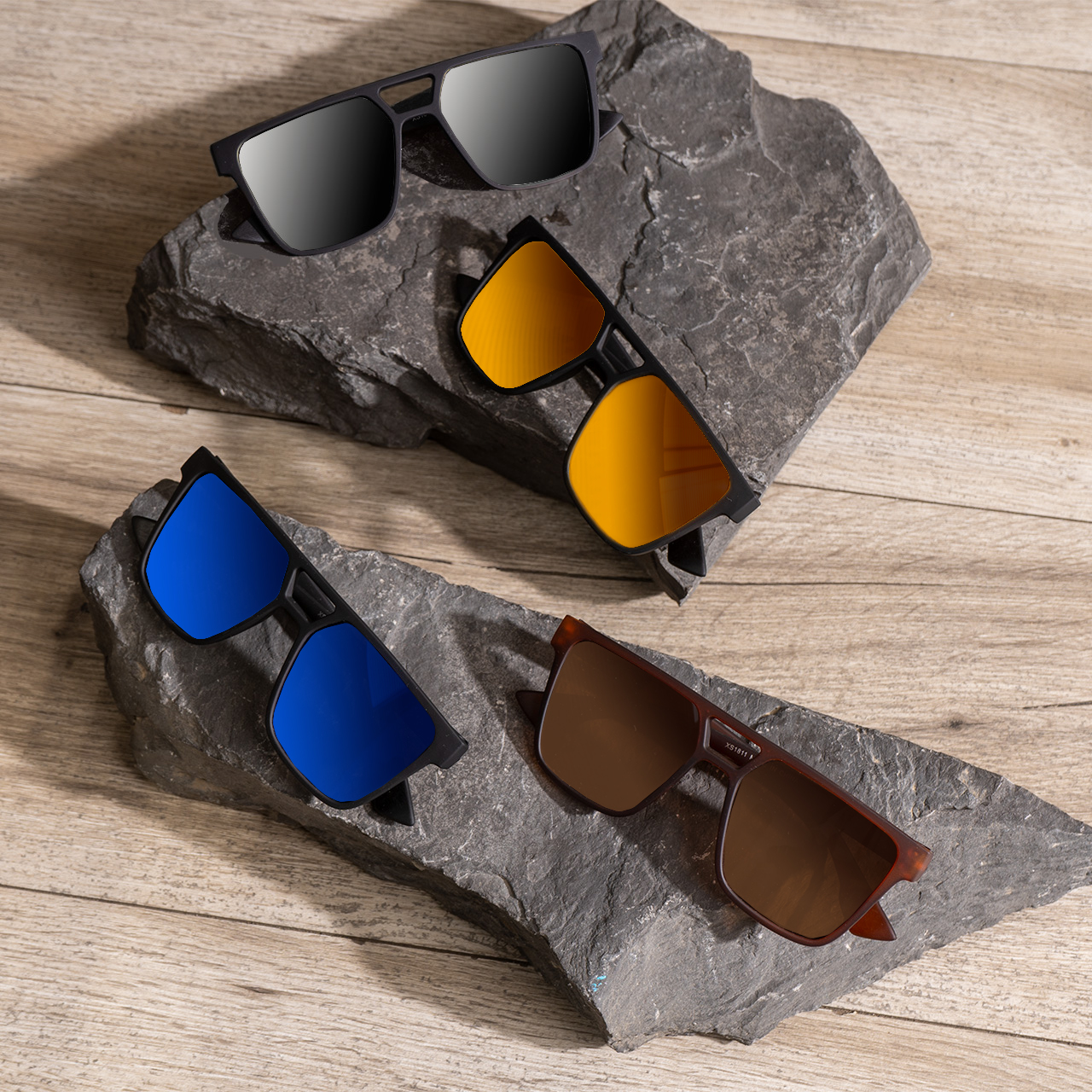 عینک دودی مدل A42