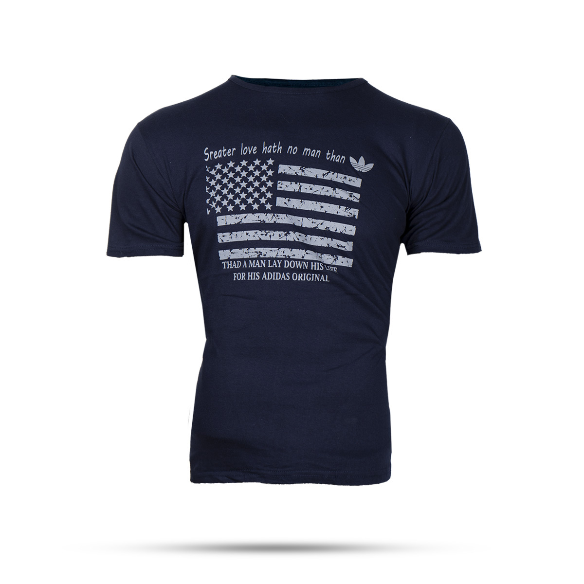 تیشرت مردانه سرمه ای(T) مدل Amrika