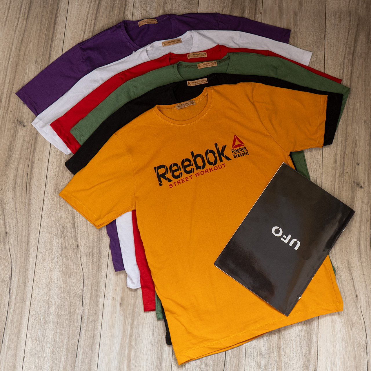 تیشرت ریبوک بنفش مردانه مدل street