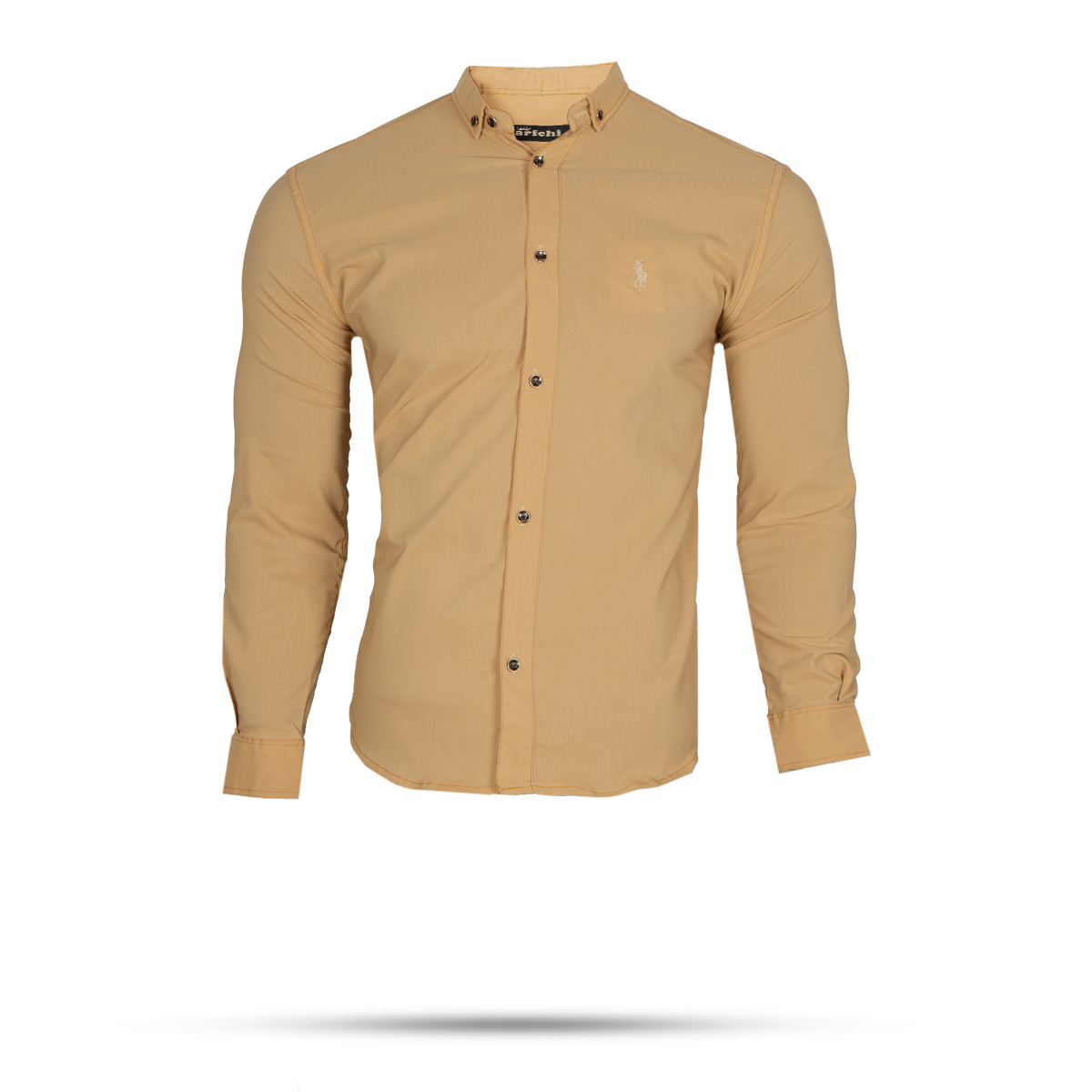 پیراهن زرد(T) مردانه مدل Yazdan