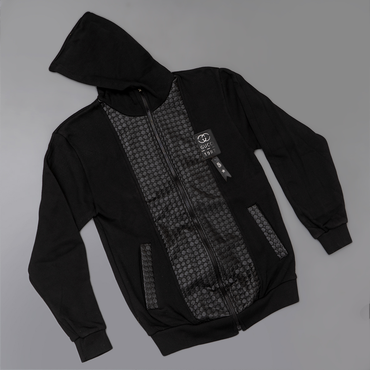 سوییشرت مشکی مردانه مدل X36