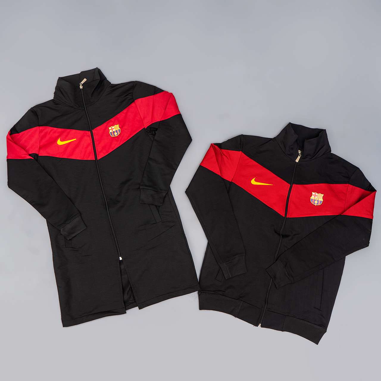 ست سوییشرت مشکی قرمز مدل X56