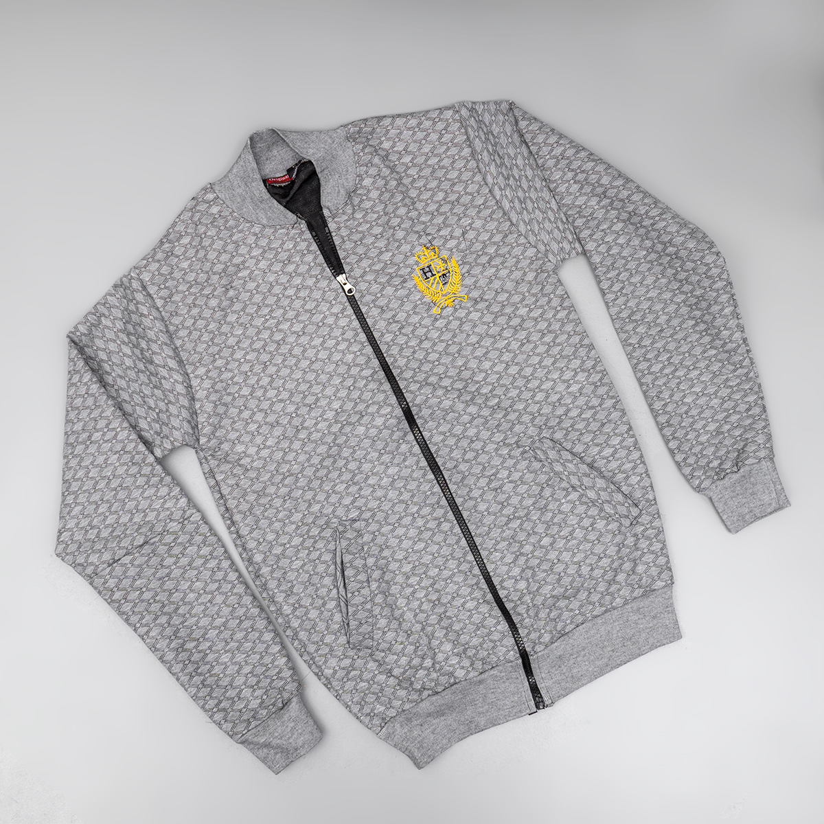 سوییشرت طوسی مردانه مدل X211