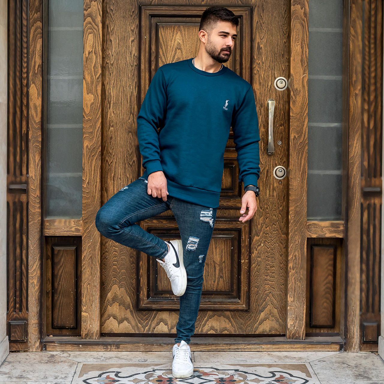 دورس مردانه polo سرمه ای مدلLexi