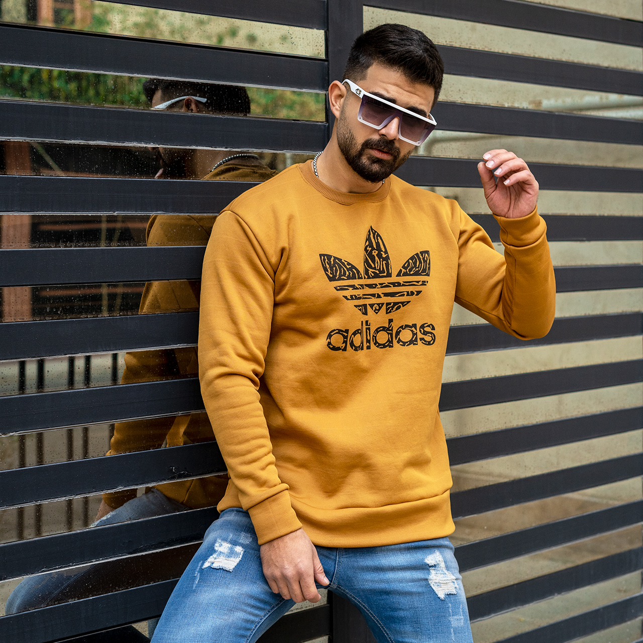 دورس مردانه آدیداس خردلی مدل ERIS