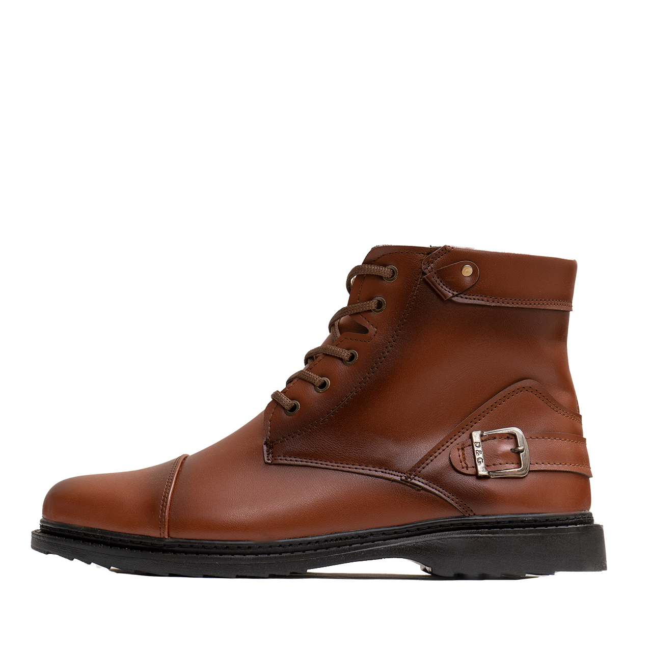 نیم بوت مردانه قهوه ای مدل Farnod