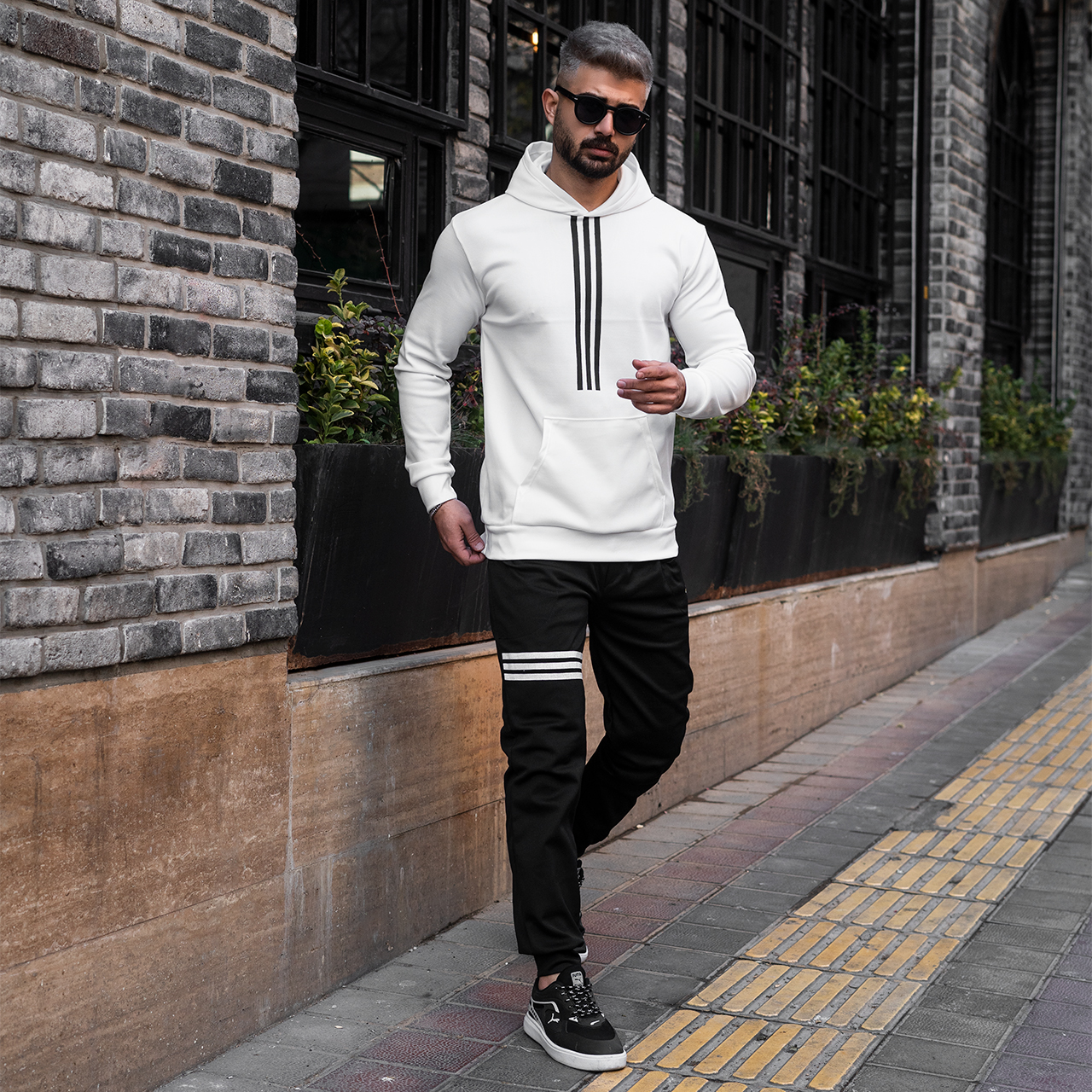 ست هودی شلوار Adidas مردانه مدل Radmin