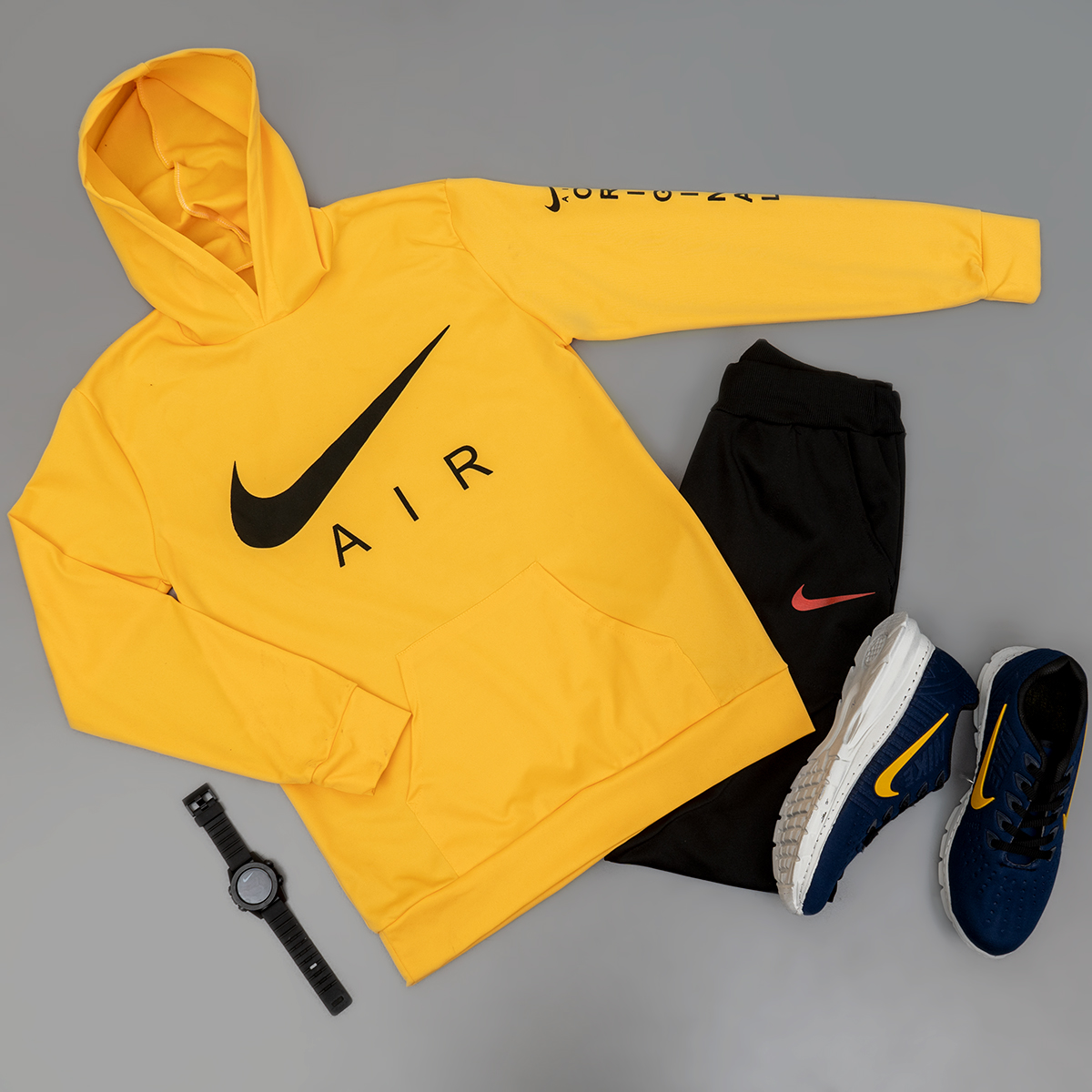 ست هودی شلوار Nike Air مردانه مدل Deragon