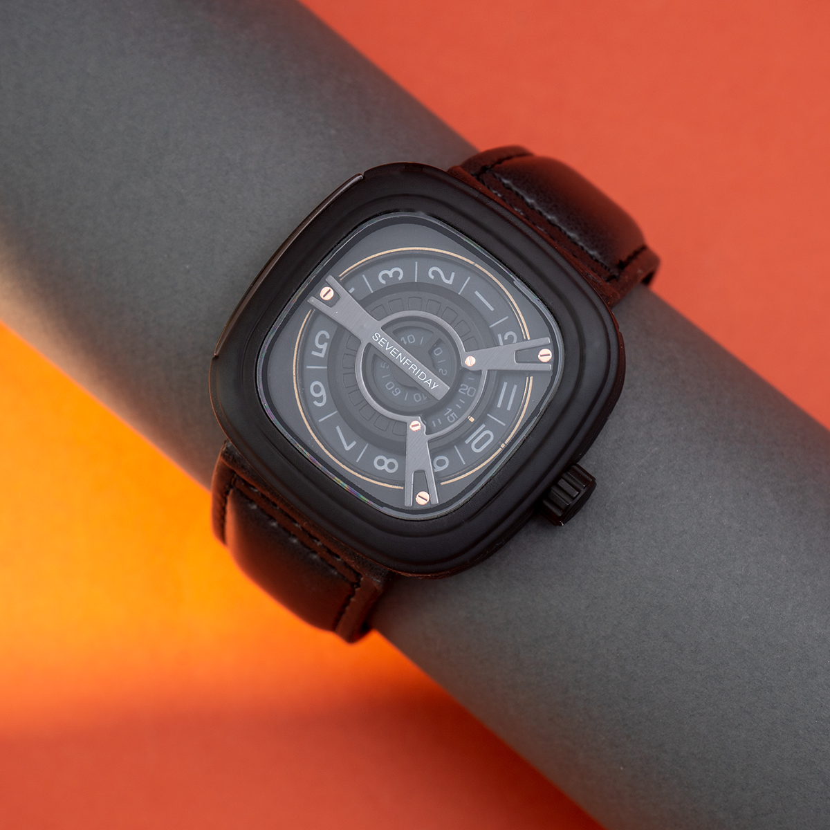 ساعت sevenfriday مشکی مدل Ratio