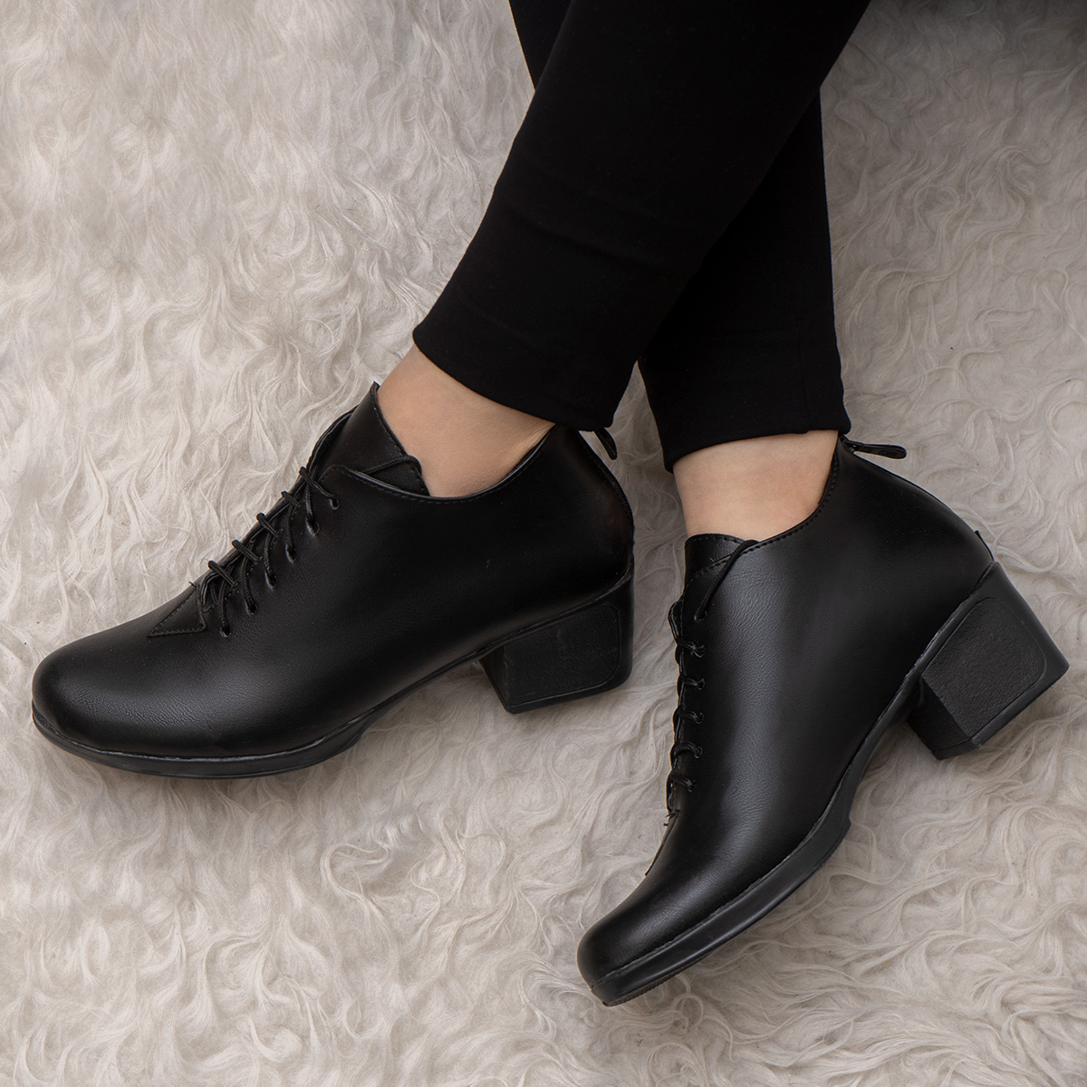 کفش زنانه بندی مشکی مدل Mitra