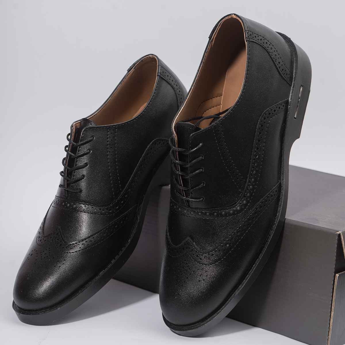 کفش رسمی مردانه مشکی Farham