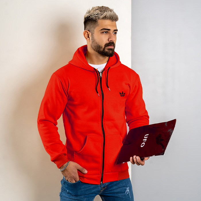 سوییشرت مردانه قرمز مدل Tirdad