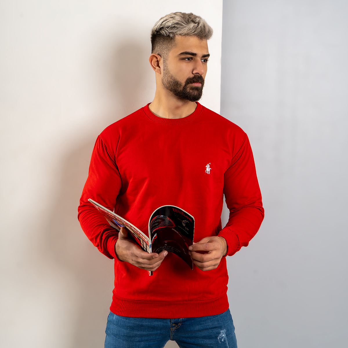 دورس Polo قرمز مردانه مدل Atabak