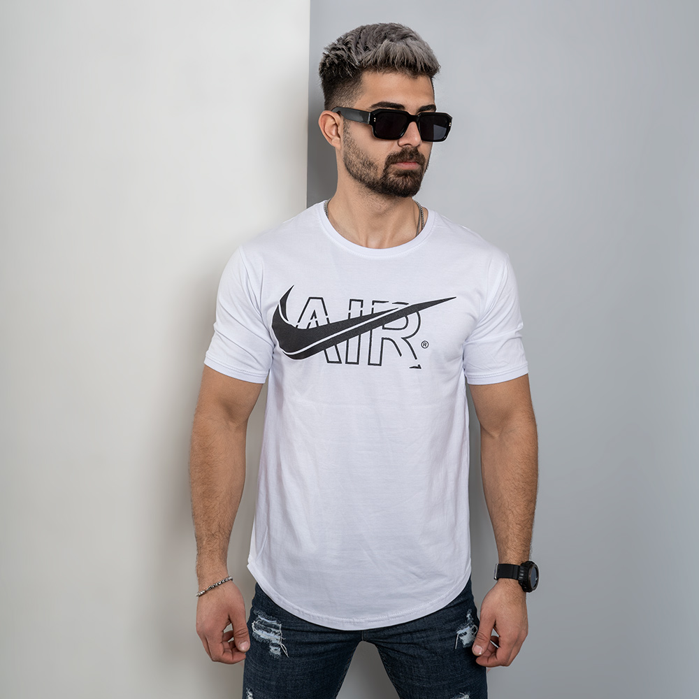 تیشرت مردانه NIKE AIR سفید مدل ROKO