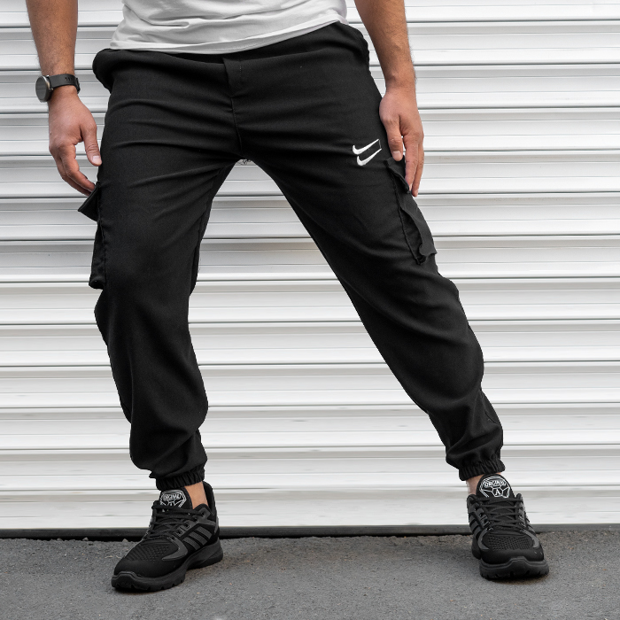 شلوار اسلش دو نایک مشکی مردانه مدل 2Nike