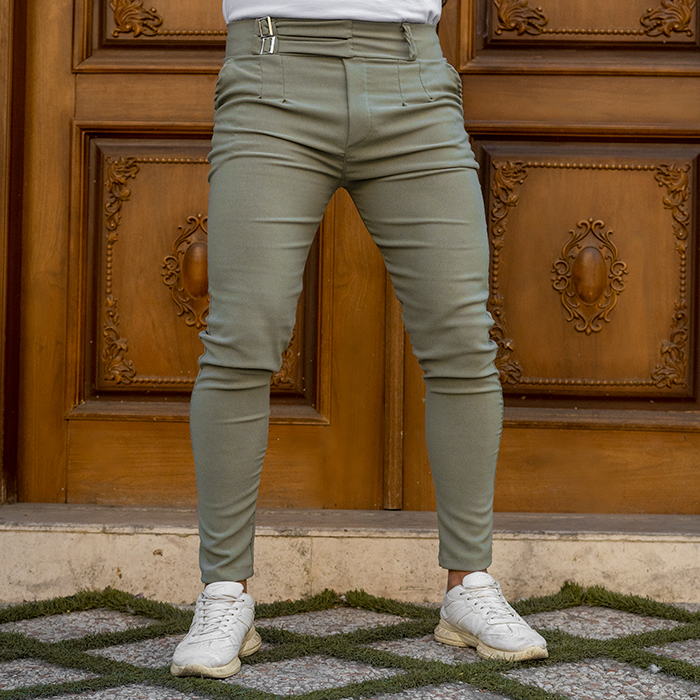 شلوار اسلش مردانه سبز مدل migel