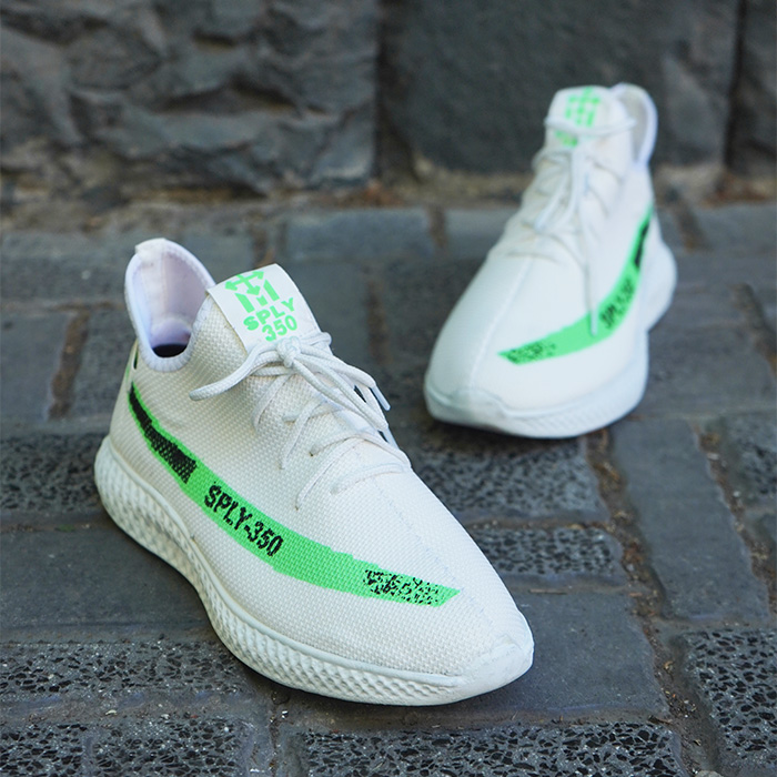 کفش ورزشی SPLY350سفید سبز مردانه مدلYogi
