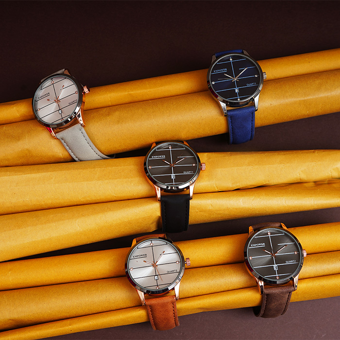 ساعت مچی عسلی empower مدل Quartz
