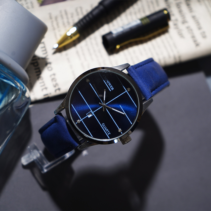 ساعت مچی سرمه ای empower مدل Quartz