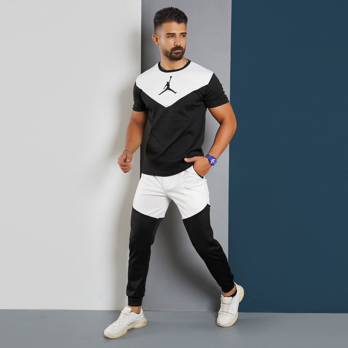 ست تیشرت شلوار جردن مردانه مدل Pavan