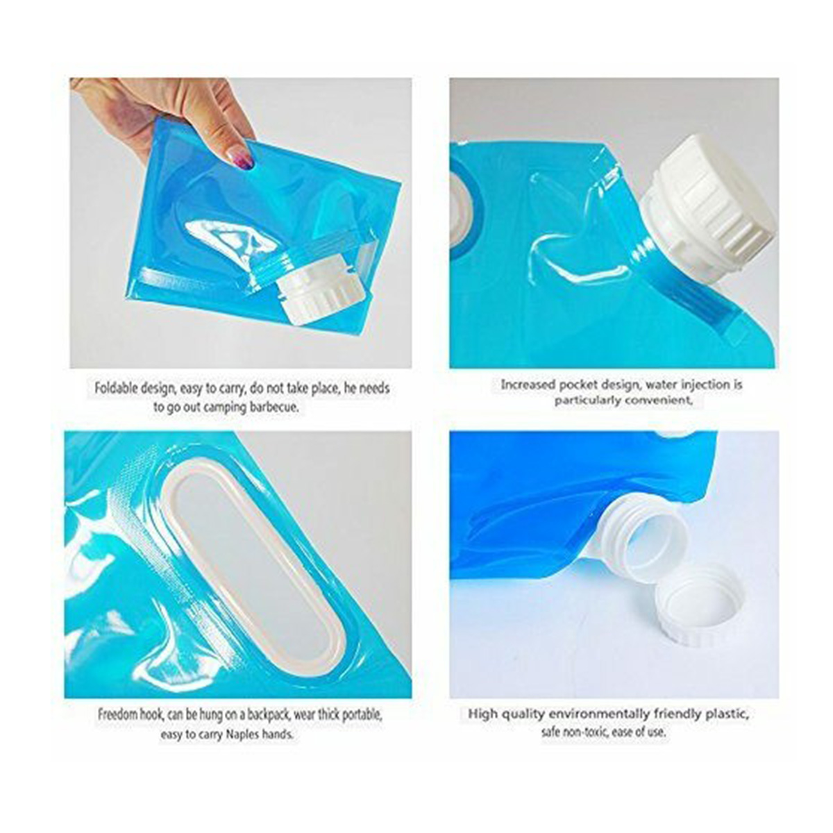 مخزن آب و حبوبات تاشو