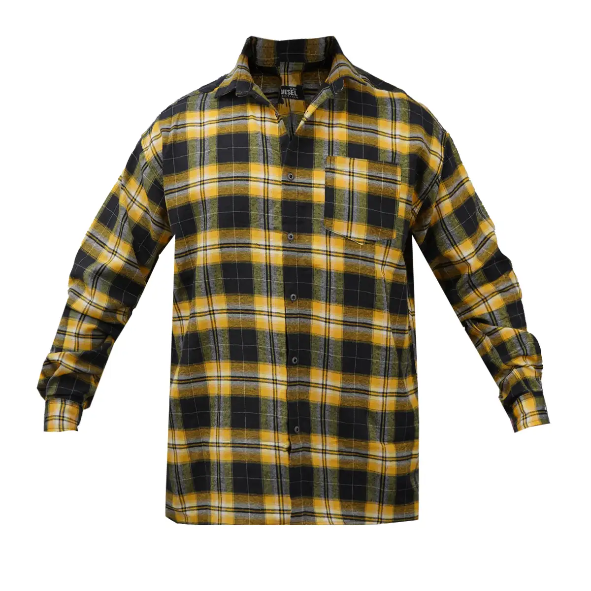 پیراهن مردانه زرد مدل Ramy