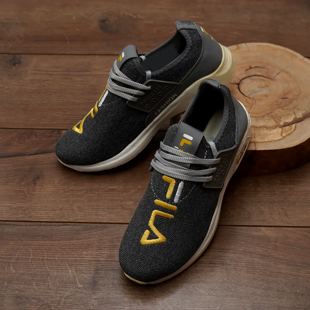 کفش مردانه طوسی مدل delta