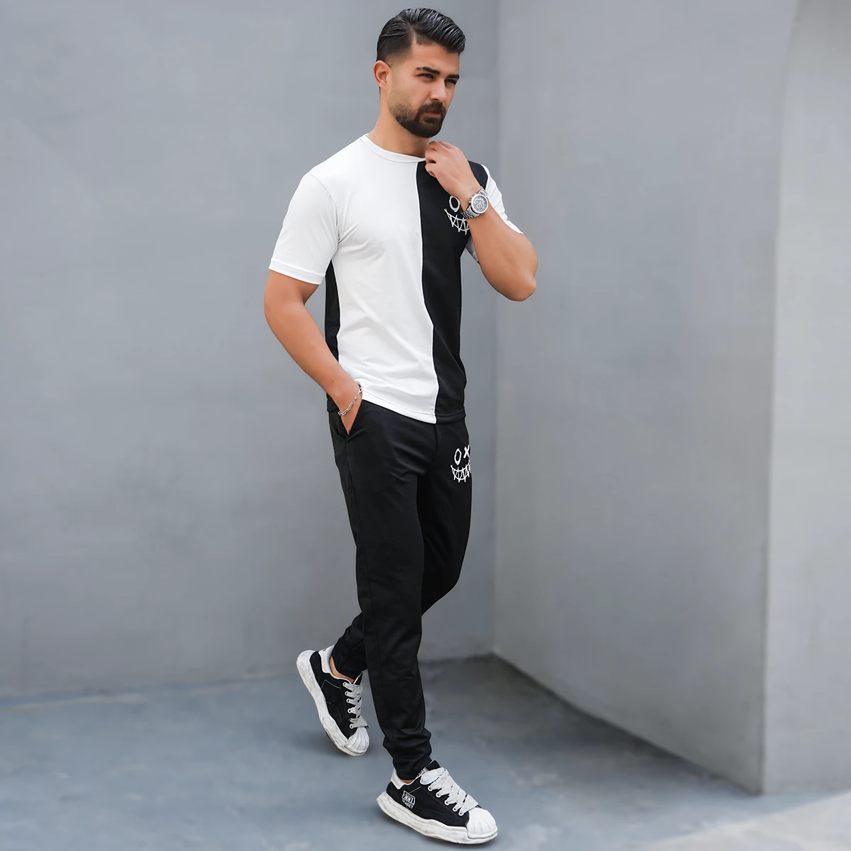 ست تیشرت شلوار مردانه مدل Raman