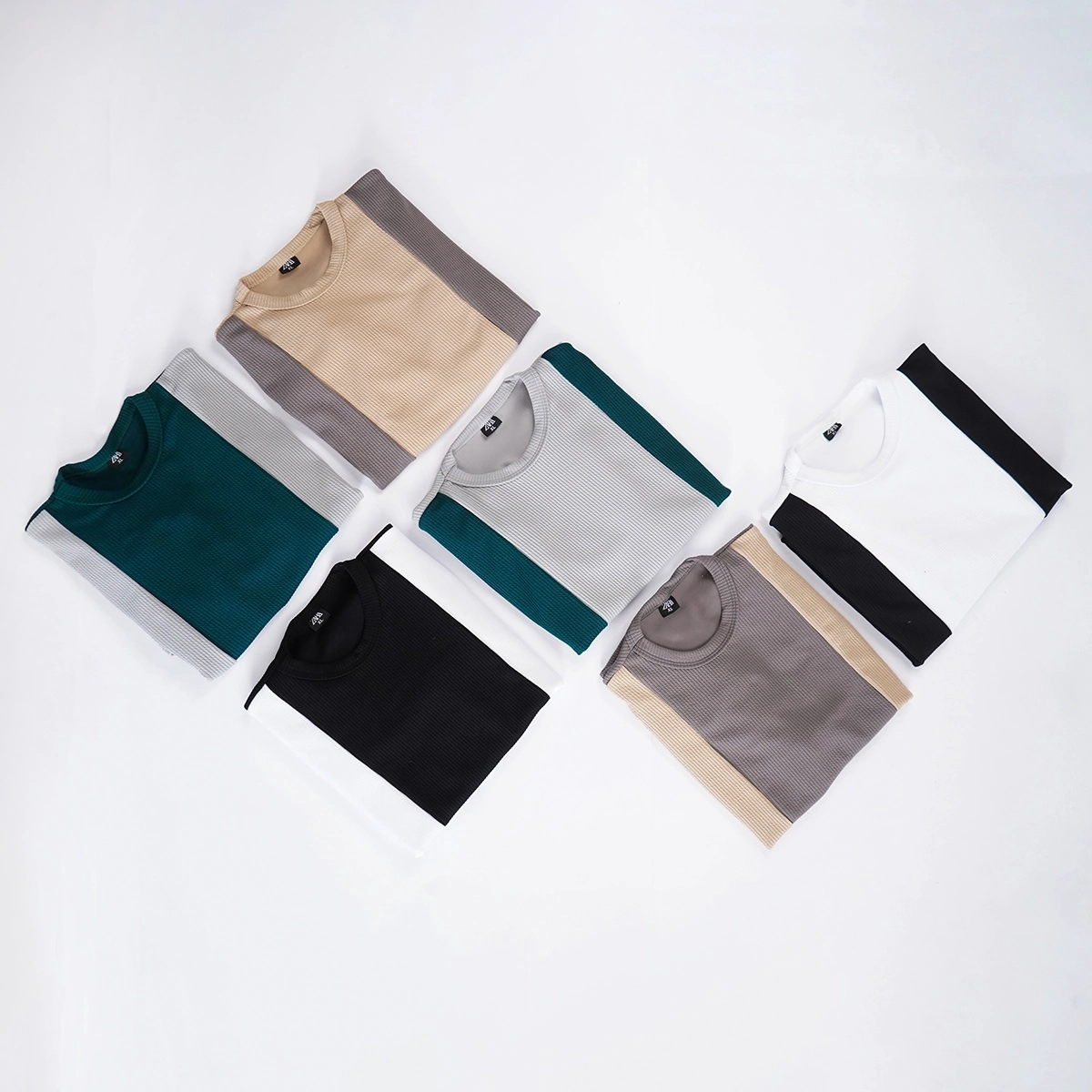 تیشرت مردانه مشکی سفید مدل Kaveh