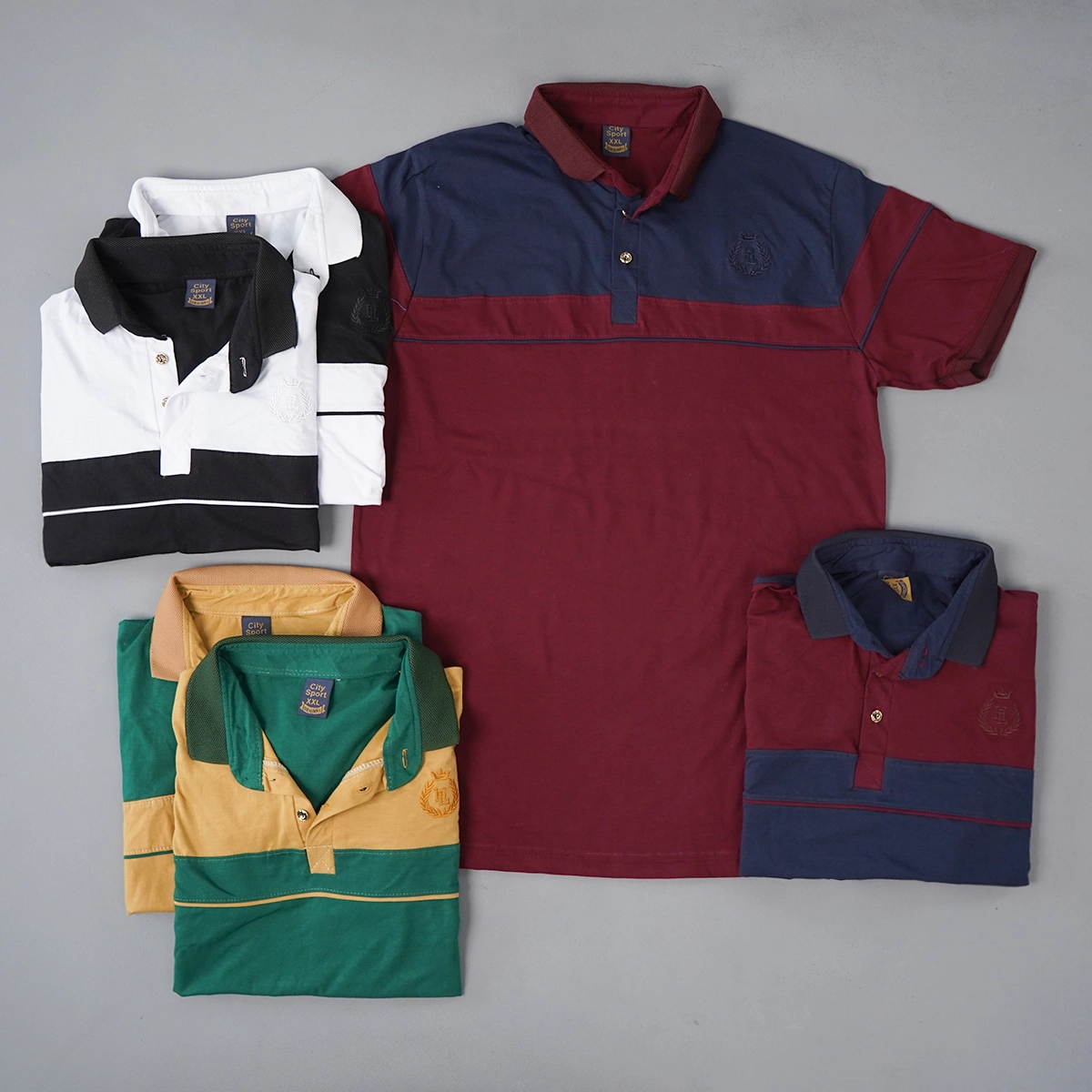 تیشرت مردانه یقه فرنچ کرم مدل Bahman